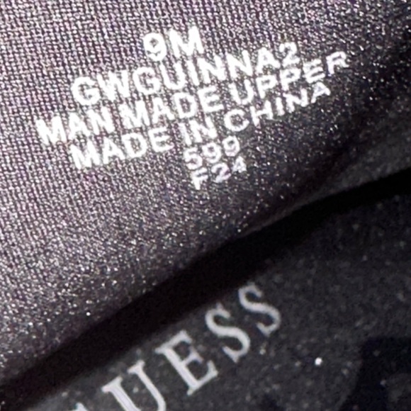 Guess Elegant Black  Guinna Sneaker Boot - Picture 5 of 5